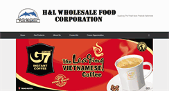 Desktop Screenshot of hlwholesalefood.com